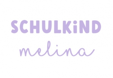 Schulkind Bügelbild